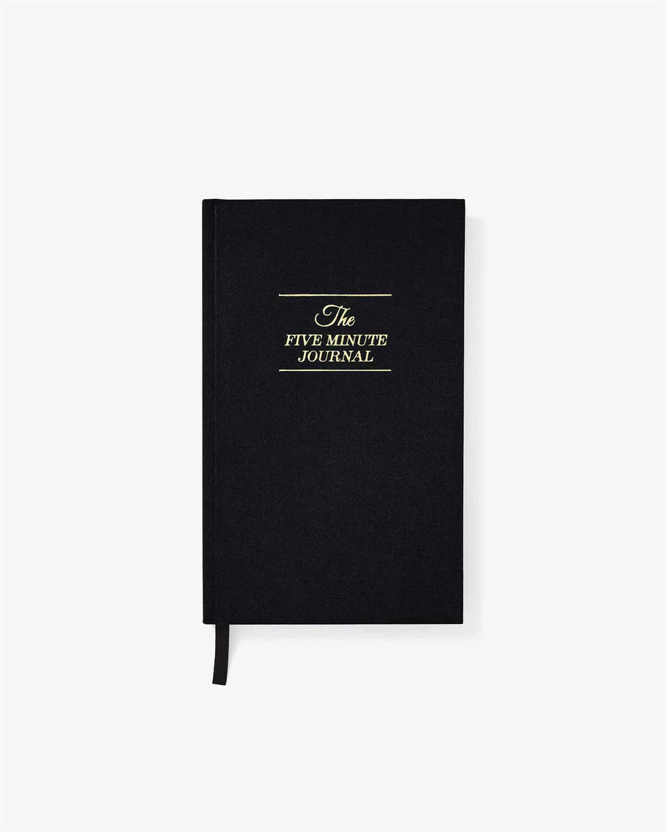 The Five Minute Journal (Black) – Four Sisters Boutique