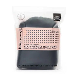 Quick Drying Hair Towel (Eco Black)