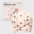 Blush Dot Luxury Shower Cap