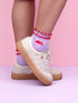 Hot Mess Ruffle Socks