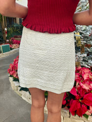 Seasons Greetings Mini Skirt