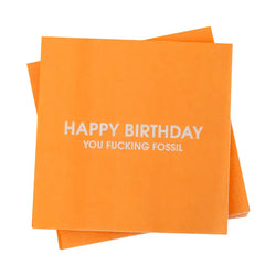 HBD Fossil Cocktail Napkins