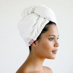 Quick Drying Hair Towel (White)