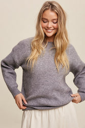Heather Knit Sweater