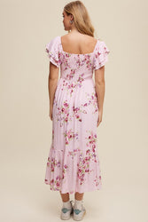 Rosalie Floral Midi Dress