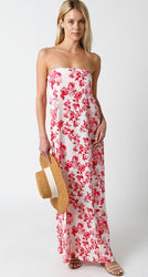 Ruby Radiance Maxi Dress