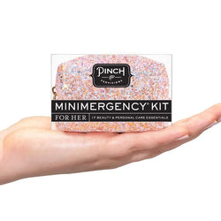 Rosé Glitter Minimergency Kit