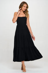 annabelle midi dress Our ANNABELLE midi dress in lightweight seersucker. Comfortable and easy to wear, it's perfect for wherever the day takes you