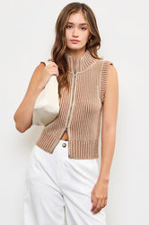 Zip It Knit Top