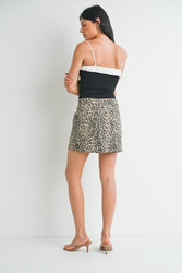 Untamed Denim Mini Skirt