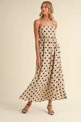 On The Dot Maxi Dress