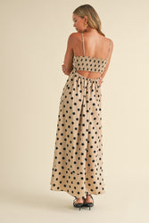 On The Dot Maxi Dress