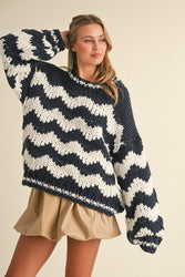 Part Ways Knit Sweater