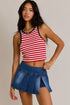 Sam Striped Crop Top