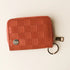 Check Zip Around Wallet (Cognac)