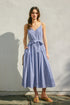 Seabreeze Striped Midi Dress