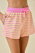 Weekend Reset Striped Shorts