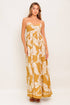 Golden Tropics Maxi Dress