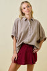 Main Street Button Top
