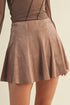 Fall Forward Mini Skort