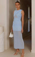 Serene Skies Midi Dress