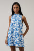 Porcelain Garden Mini Dress