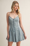 Dream Girl Denim Romper