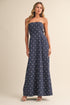 Midnight In Monaco Maxi Dress