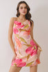 Painted Petals Mini Dress