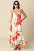 Coral Crush Maxi Dress