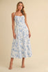 Cottage Bloom Midi Dress
