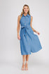 Nantucket Striped Midi Dress
