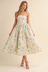Garden Gala Midi Dress