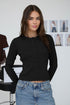 Tessa Button Knit Top