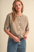 Checked In Knit Top