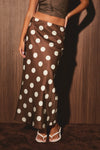 Spotted In Style Midi Skirt
