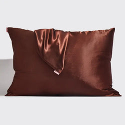 Satin Pillowcase (Chocolate)