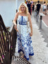 Mediterranean Muse Maxi Dress