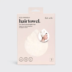 Quick Drying Hair Towel (Eco White)