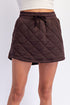 Cold Brew Quilted Skort