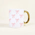 Bows Pink Ceramic Mug