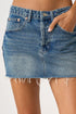 Casual Denim Mini Skirt