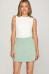 Serene Spring Mini Skort