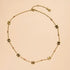 Nebraska Gem Saturn Chain Necklace