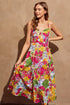 Bed Of Flowers Midi Dress