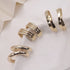 Classic Gold Earring Set