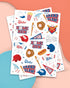 Baseball Temporary Tattoos