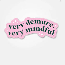 Very Demure Sticker