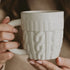Cream Sweater Coffee Mug