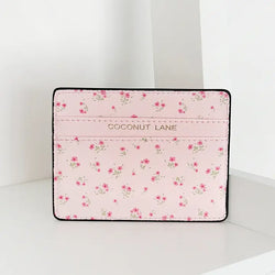 Card Holder (Ditsy Floral Pink)